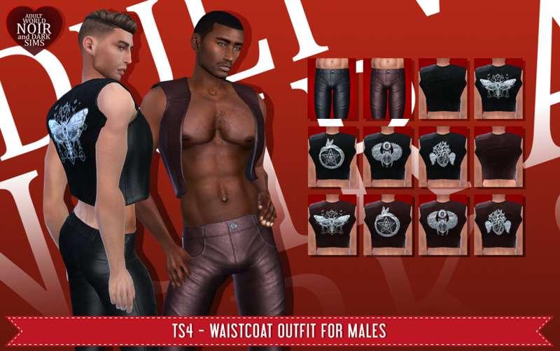 TS4- Waistcoat Outfit [early access]