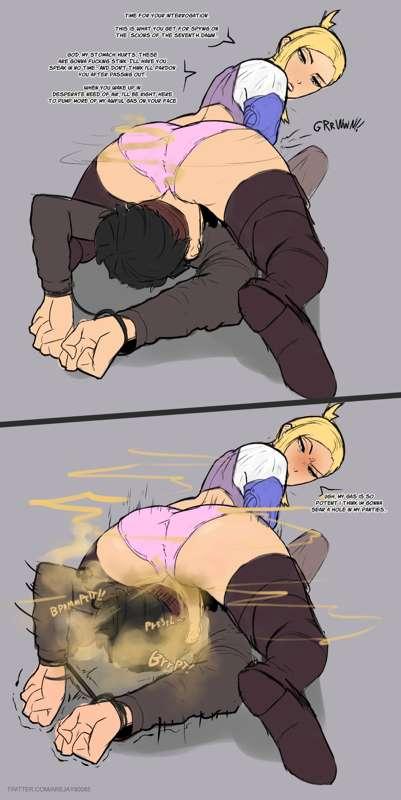 Minfillia from Final Fantasy 14 stinky interrogation (colored sketch)