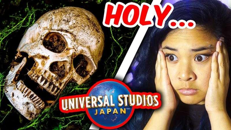 They found a real human skeleton at USJ!!