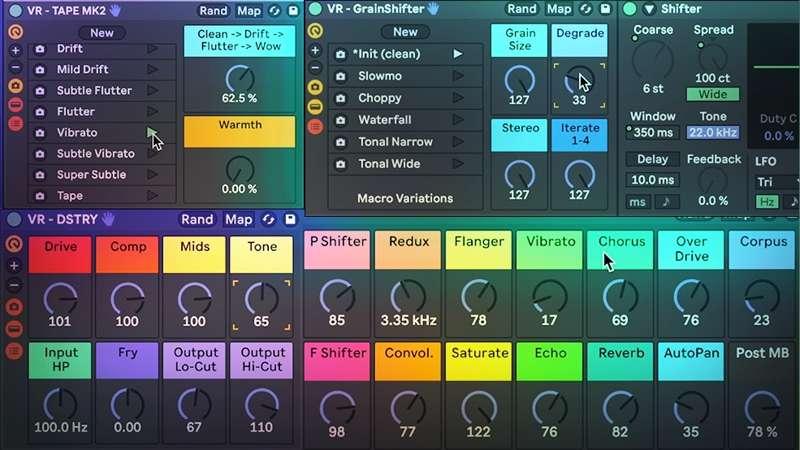 VR - Creative Ableton Racks Vol. 1 (Ableton 12)