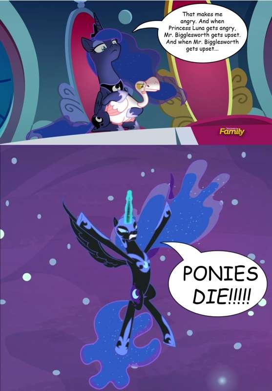 Luna does not tolerate failure. 
