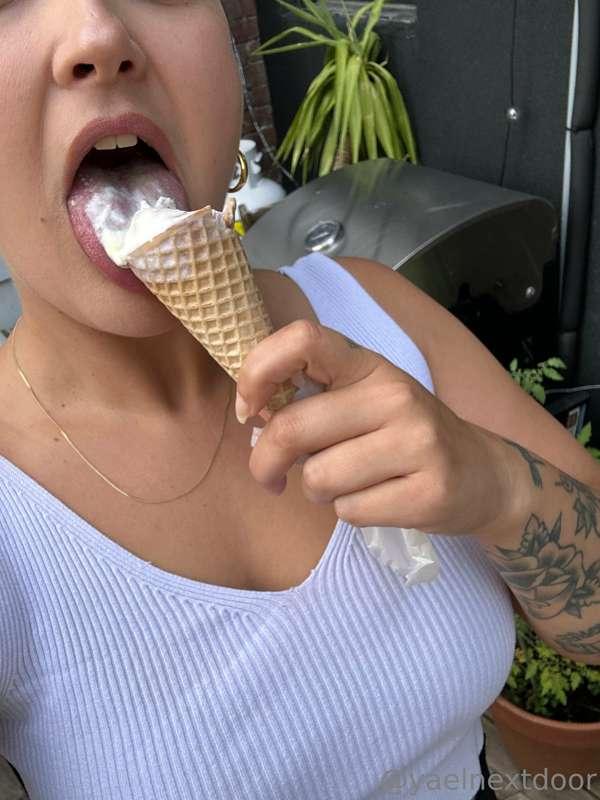 Can’t get enough ice cream this summer 😈