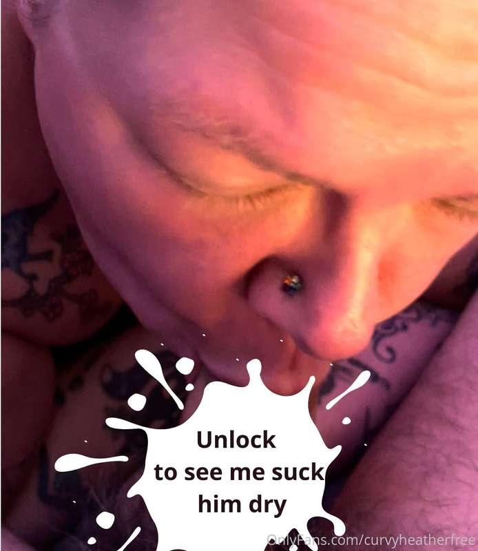 Watch me suck Mister(@mrshock) dry.