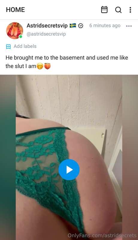 New video on my VIP page 😍