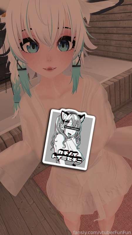 Hope you don't mind showing you this... 

#vtuber #kitsune #foxgirl #hentai #3d