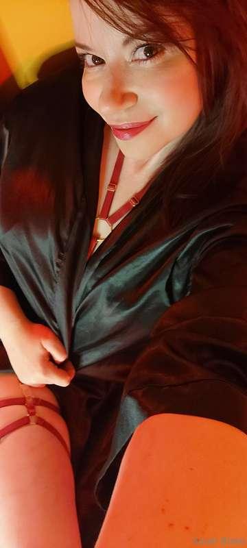 What’s under my robe? 👀Just a peek...Want to see the full se..