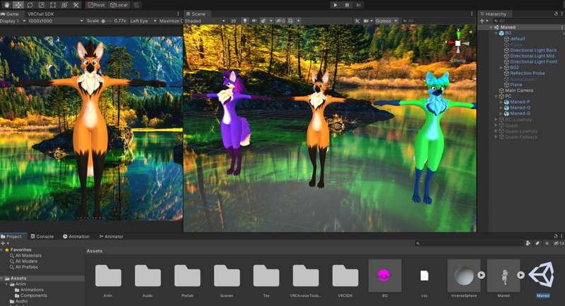 Maned Wolf Avatar - Download