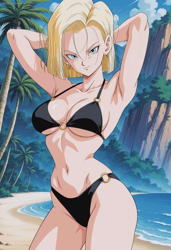 [Request] Android 18 | Dragon Ball Z