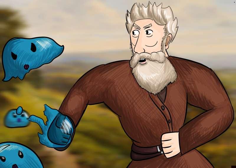 Illustrations for the John Brown Isekai