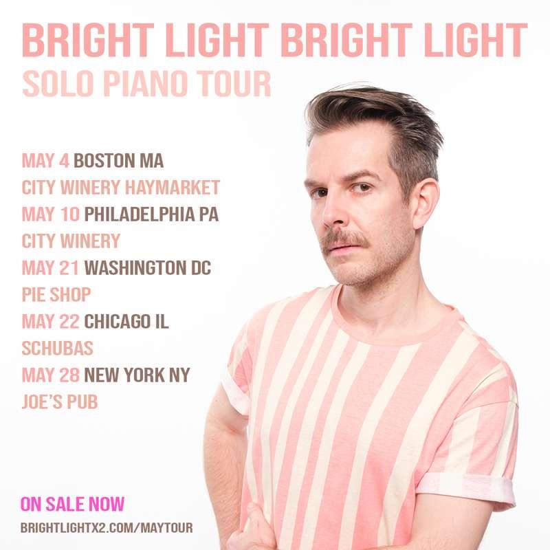 May US Solo Piano Tour - all announced & on sale