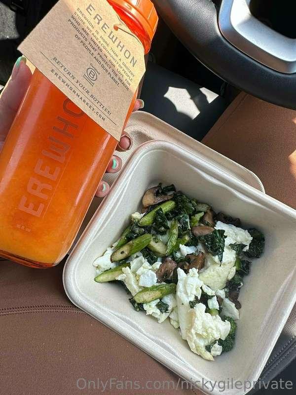 immediately after the gym
