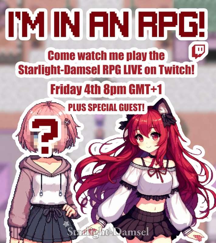 Join me on Twitch on Friday for a SPECIAL STREAM!