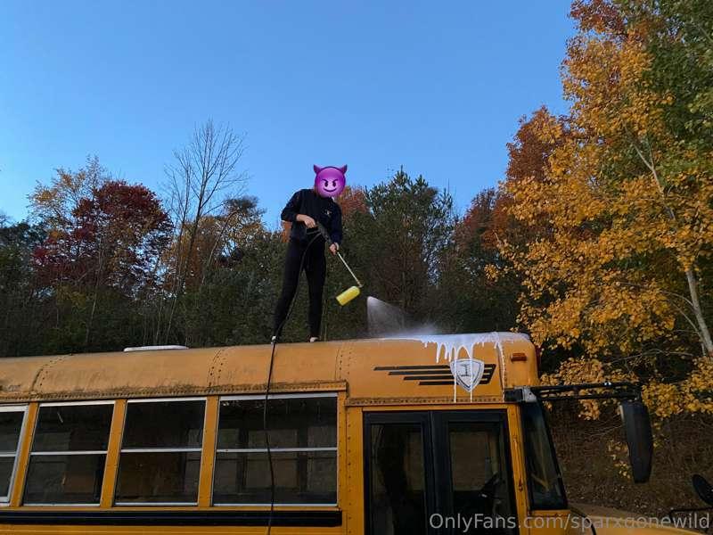 We bought a bus! Who wants some bus content???