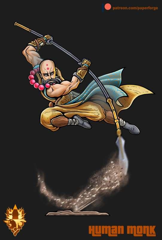 Hero Folk: Monk Preview.