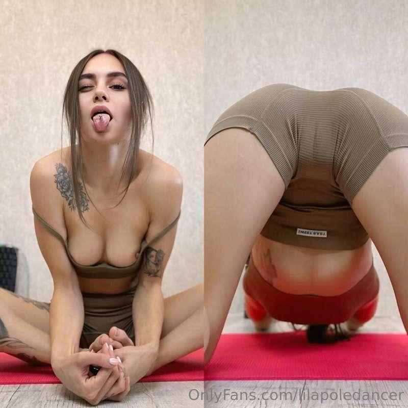 GORGEOUS HOTTIE @leonora_mori MADE FREE SUB ON HER VIP PAGE😈..