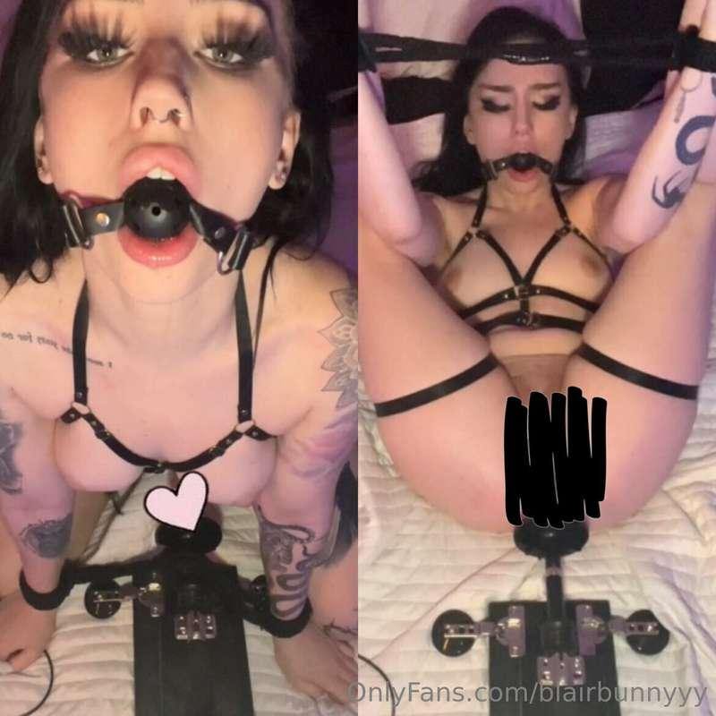 I know how much u enjoyed my last fuck machine video so this..