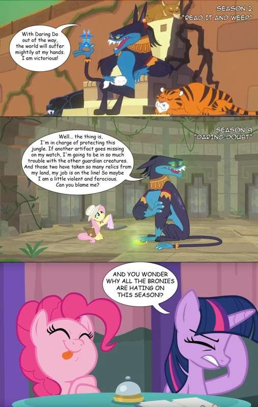 Continuity can sometimes disappoint.