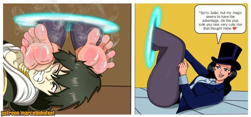 Zatanna Sweaty Feet