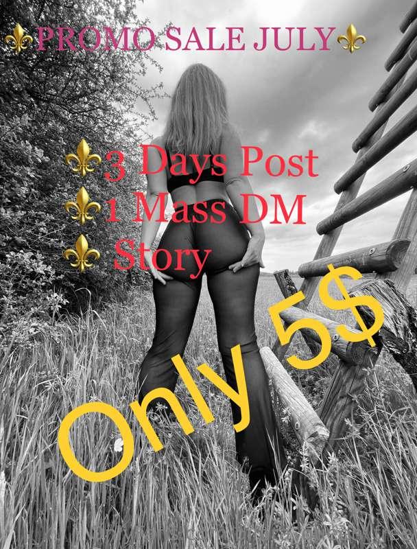 ***Promo Angebot für den Juli***
***Promo Offer for July***