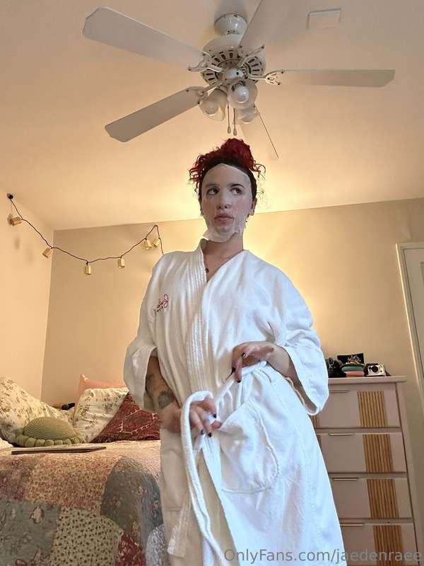 Should I show you what's underneath this robe?
