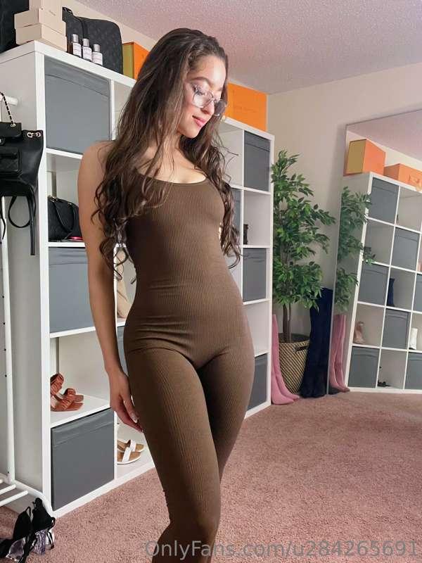 This jumpsuit I’m wearing fit like a glove. I didn’t think I..