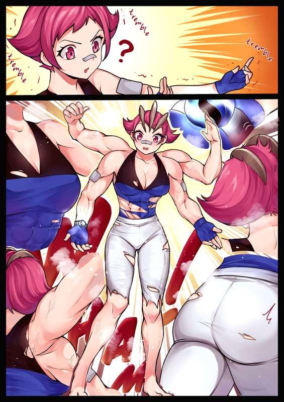 Maylene Transform into Machamp