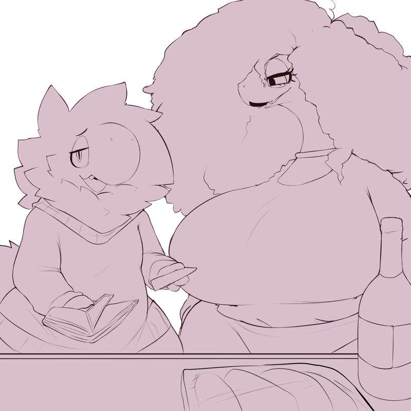 Snoot Lore -drawing wip-