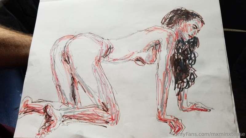 Muse Mondays Art by Jonathan Felton Figure Modeling, me;3