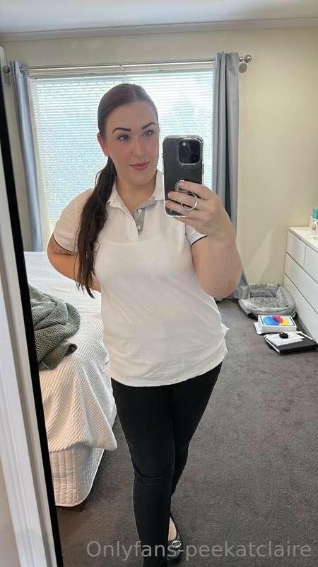 Todays super casual outfit and what’s underneath xx