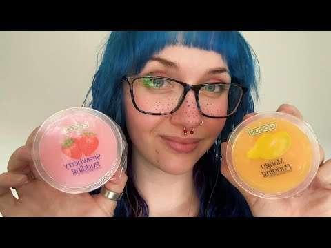 📣 EARLY ACCESS 📣 ASMR Eating Fruity Mango & Strawberry Puddings 🥭🍓