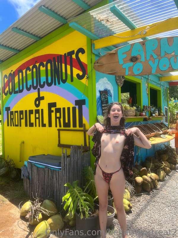 Went on a little day adventure around part of the island tod..