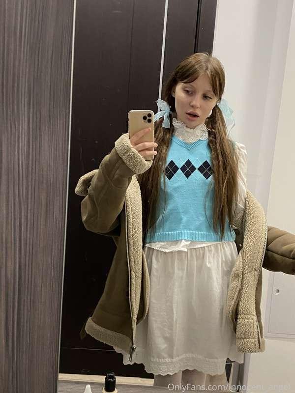 as usually school girl 😇