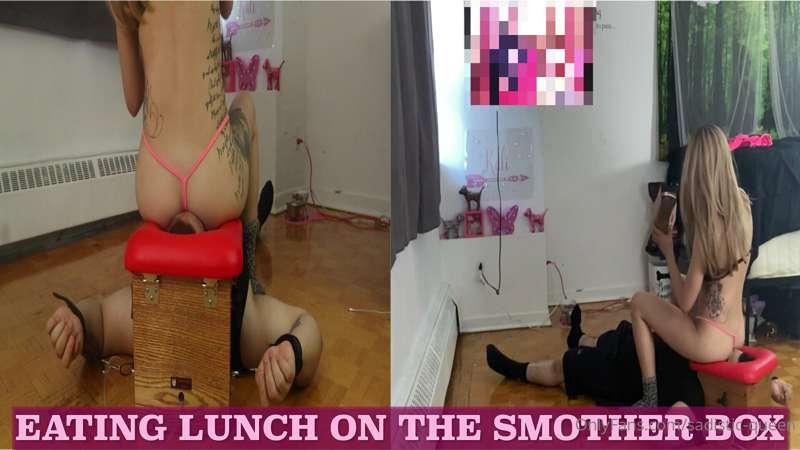 Eating Lunch On The Smother Box (With Silent Farts) - {HD 10..