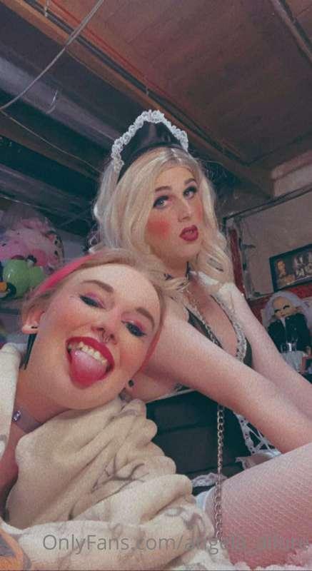 Me and My Domme, Sissy and her Daddy hehe 😊💖 @femdom4sissys