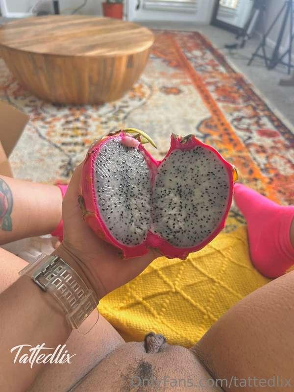 Want some of my dragon fruit ? 🫶🏽🥹