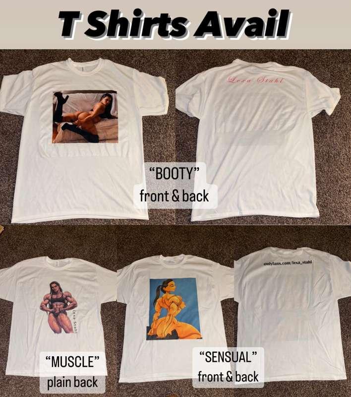 I still have T shirts avail! Reduced pricing AND I will incl..