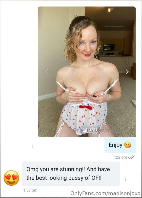Don’t forget to check your DM 😘 