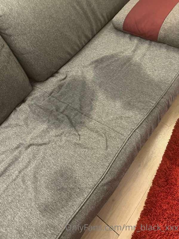 Look what @tamara_inked did to my sofa!!  😱💦💦💦💦💦