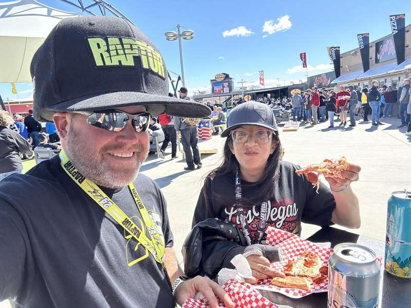 Pizza & Beer trackside!