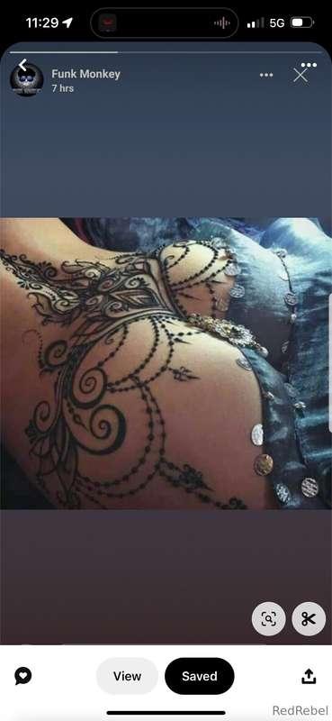 Help me get this tattoo done and you can have whatever you w..