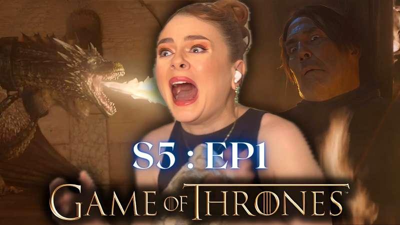 Game of Thrones PATREON 5x1 FULL LENGTH REACTION!!!