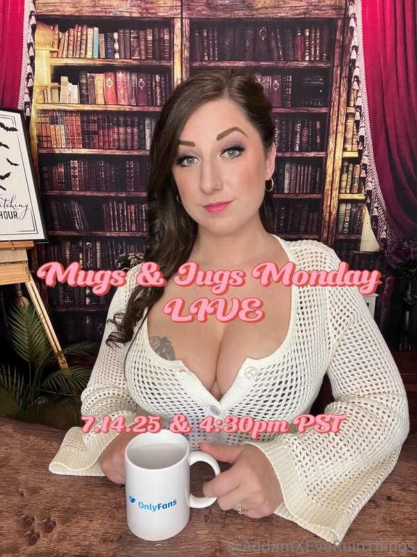 Mugs & Jugs Monday is going to be LIVE!🔥 Got a burning quest..