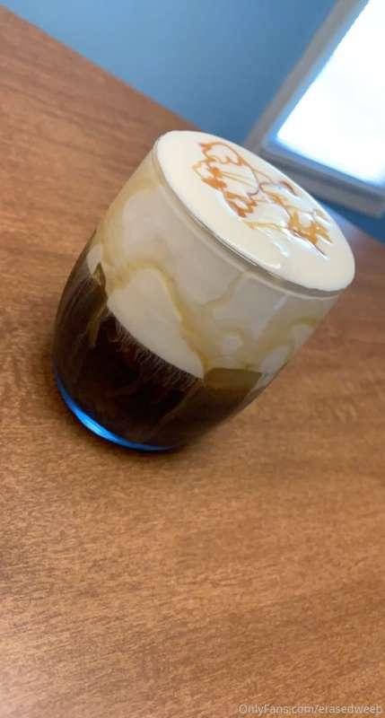 More coffee to start my day, I have to work till 8 tonight:)