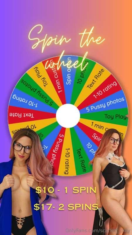 Wanna try your luck and see if you win?🥰
For a small price y..