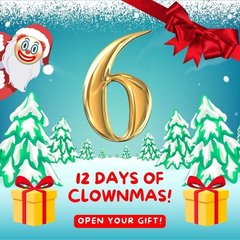 🎄𝟏𝟐 𝐃𝐀𝐘𝐒 𝐎𝐅 𝐂𝐋𝐎𝐖𝐍𝐌𝐀𝐒 – 𝐃𝐀𝐘 𝟔!🎄

Woohoo! Celebrate the silly season with our sexy clown advent calendar as we count down to CLOWNMAS! 🎁 

🎅
Belle

#fyp #clown #clowngirl #clownfetish #clussy #circus #free #adventcalendar #gift #honkers #christmas #xxxmas