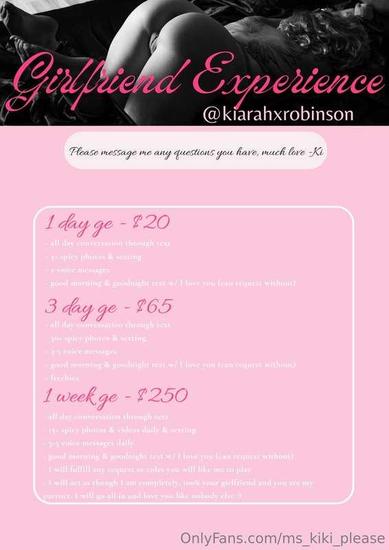 Girlfriend Experience