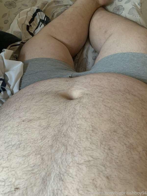 My belly getting hairy