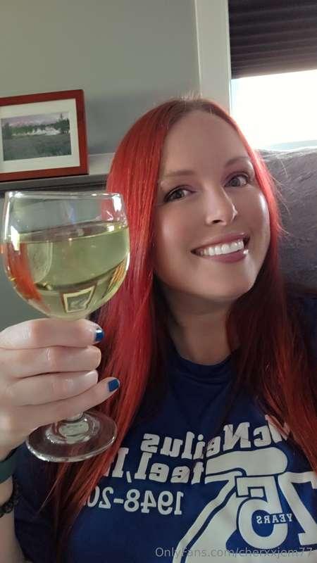 Cheers 🍷 good vibes for the upcoming work week!Coffee tomorr..