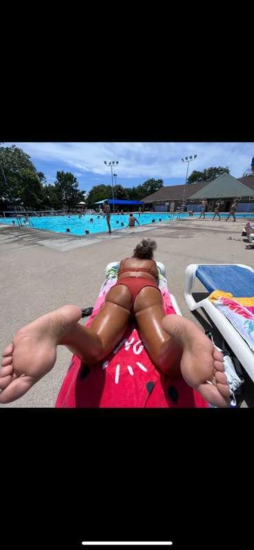 Want to swim with mommy?