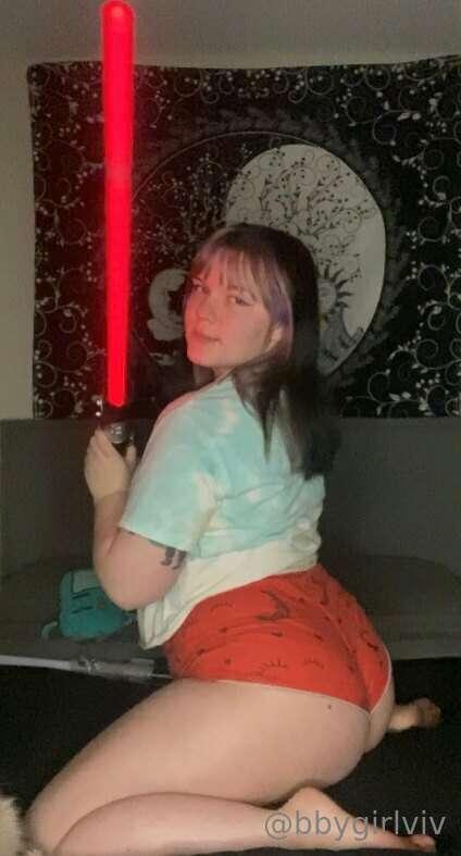 Who doesn’t love a nerdy girl? 
May the 4th be wirh you!